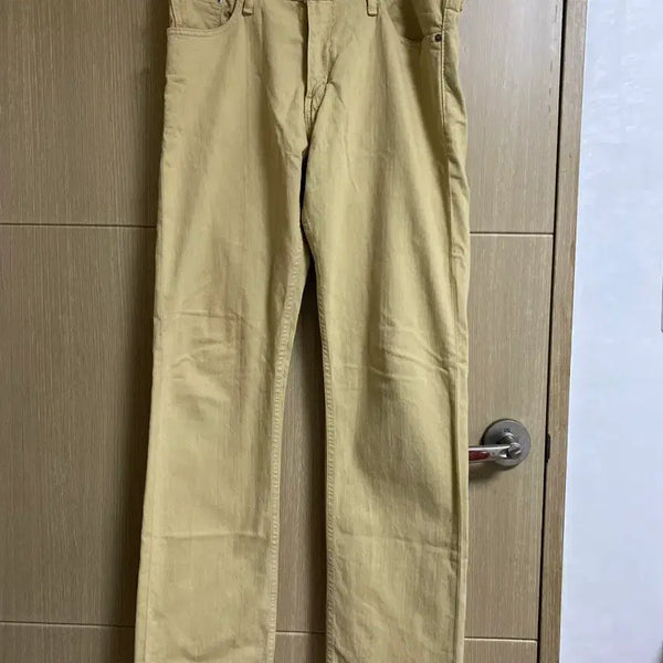 [BUNJANG] Levi's 504 Beige Cotton Pants Size 82 / [LEVIS] 리바이스 504 베이지 코튼 팬츠 82사이즈