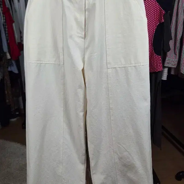 [BUNJANG] Acre Ivory Wide Pants / Acre 아이보리 와이드 팬츠