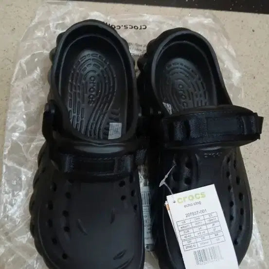 [BUNJANG] Crocs Echo Clog Black M9W11 / (택배포함)새상품 크록스에코클로그M9W11  블랙270mm