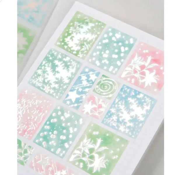[BUNJANG] Pearlibutton 'Light's Expression' Kiss Cut Sticker / 펄리버튼 빛의 표정 키스컷
