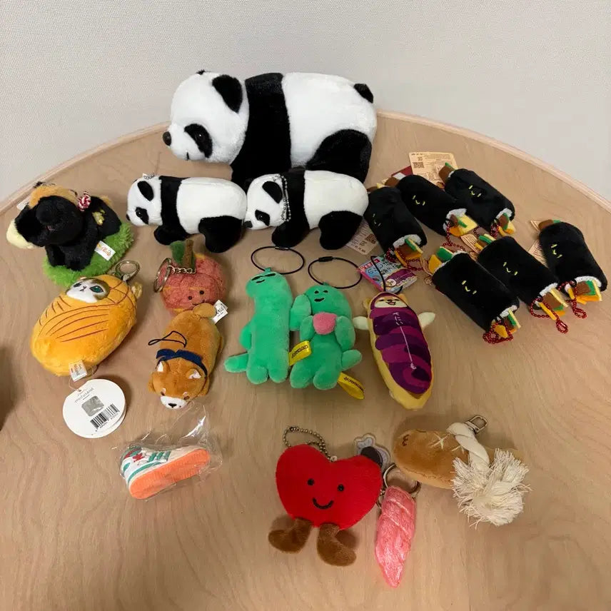 [BUNJANG] Bundle Set Doll Keychain / 인형 키링 일괄판매