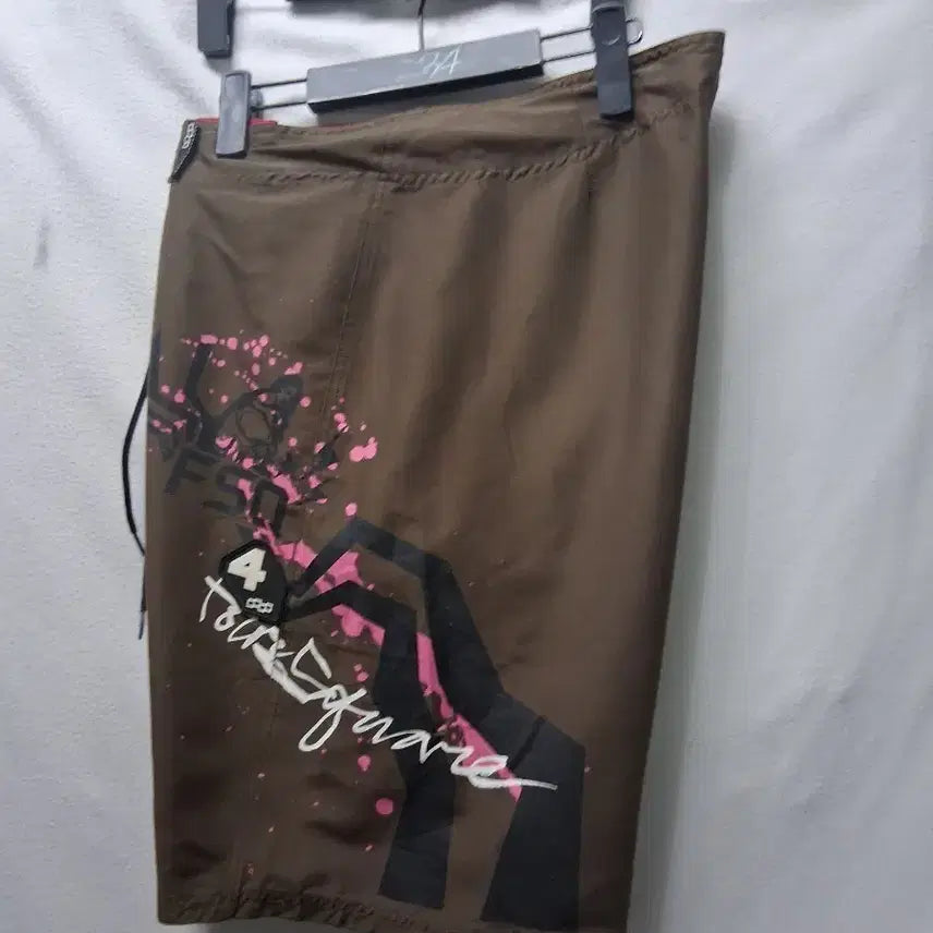 [BUNJANG] Force Square Board Shorts Brown 34-inch / 포스 스퀘어 보드숏 브라운 34인지
