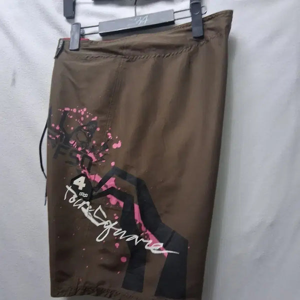 [BUNJANG] Force Square Board Shorts Brown 34-inch / 포스 스퀘어 보드숏 브라운 34인지