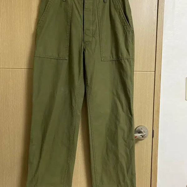 [BUNJANG] EASTLOGUE Permanent Fatigue Pants Khaki Size S / [EASTLOGUE] 이스트로그 퍼머넌트 퍼티그 팬츠 S사이즈