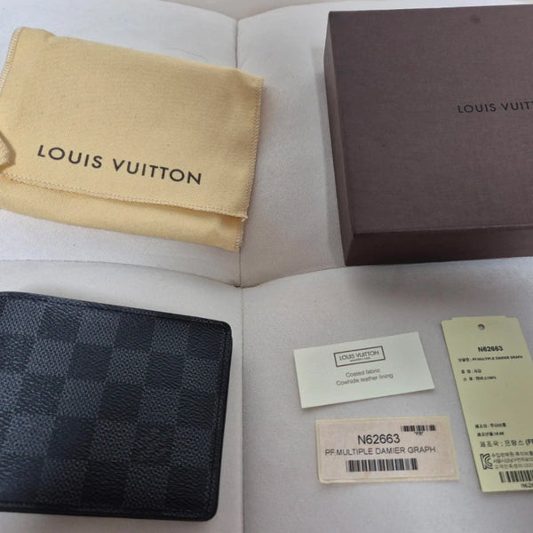 [BUNJANG] Louis Vuitton Damier Multiple Wallet / [S급/정품]루이비통 다미에 멀티플 반지갑