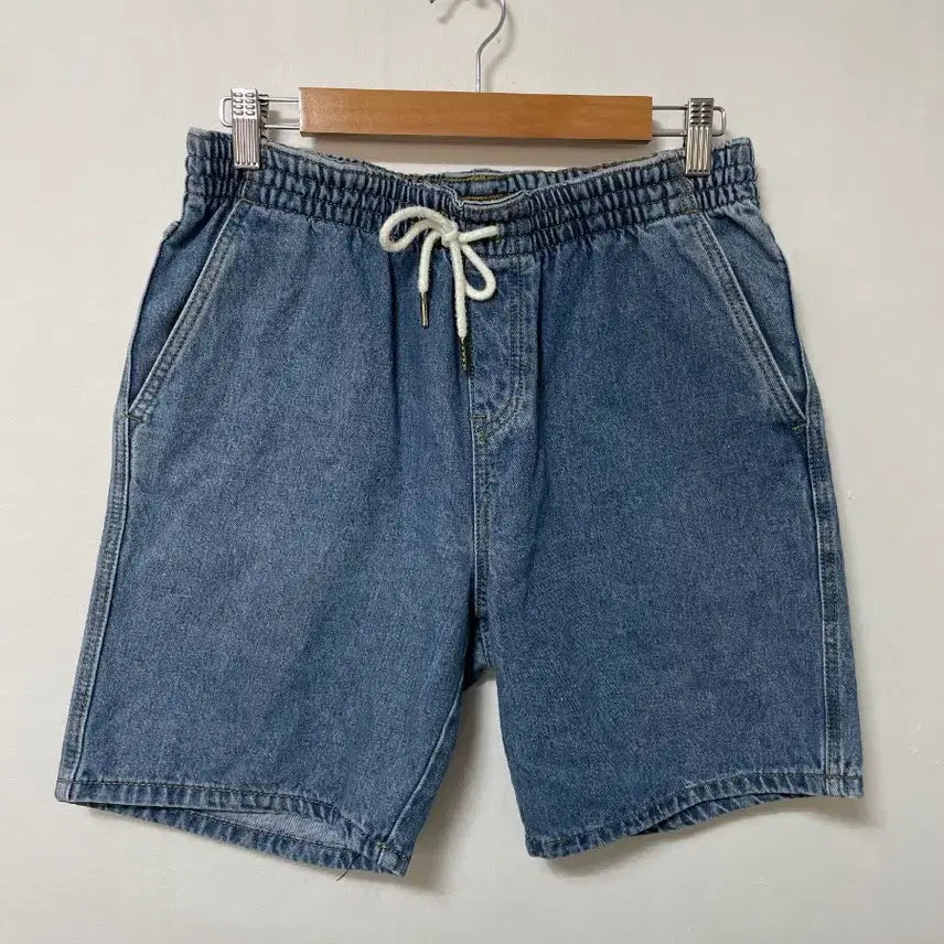 [BUNJANG] TOPTEN Denim Banding Denim Shorts / 29-30 TOPTEN 데님 밴딩 청 반바지 정품