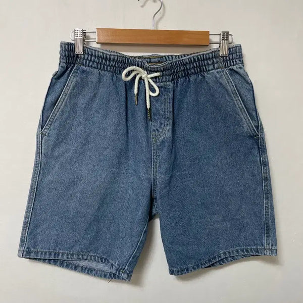 [BUNJANG] TOPTEN Denim Banding Denim Shorts / 29-30 TOPTEN 데님 밴딩 청 반바지 정품