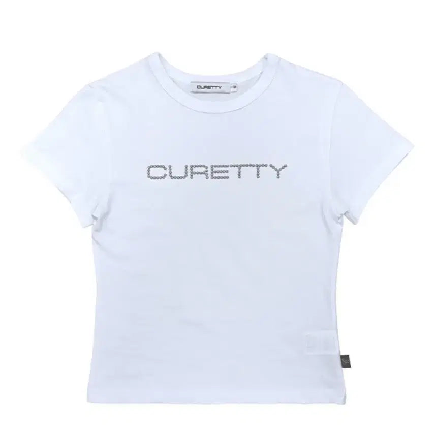 [BUNJANG] Curity C Logo Convex T-Shirt White / 큐리티 C LOGO CONVEX T-SHIRT WHITE