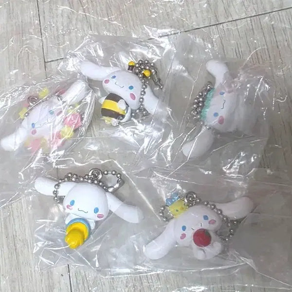 [BUNJANG] Sanrio Cinnamoroll Keychain Set / 산리오 시나모롤 키링 5종 세트 일괄판미니