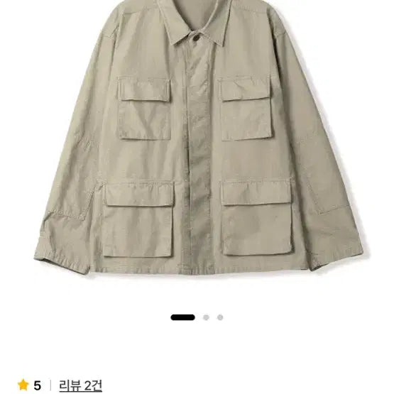 [BUNJANG] SEW Vintage Cotton BDU Jacket (Greige) / [SEW] 빈티지 코튼 BDU 자켓 (그레이지) 2