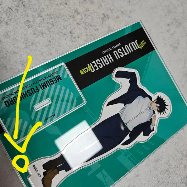 [BUNJANG] Jujutsu Kaisen Megumi Acrylic Stand & Big Cross / 주술회전 메구미 2025 쥬쥬카페 시부야사변 아크릴, 빅크로스