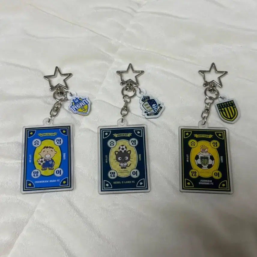 [BUNJANG] K League Sanrio Collaboration Keyring / K리그 산리오 키링 판매