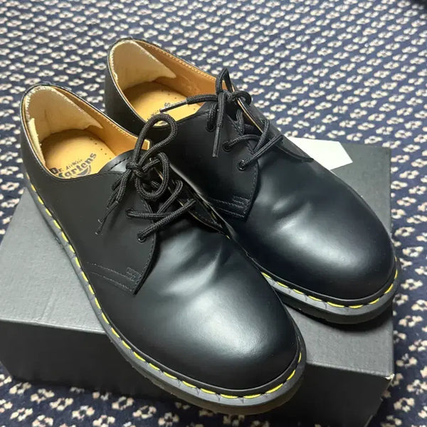 [BUNJANG] Dr. Martens Smooth Leather Derby Shoes 9UK / 닥터마틴 스무스 280 9uk