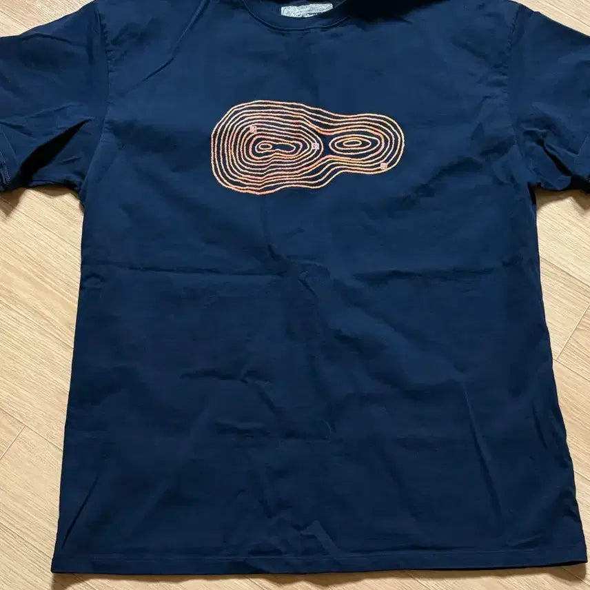 [BUNJANG] 999 Humanity Gongjon Half T-Shirt Dark Navy / 999휴머니티 공존 하프 티 다크 네이비