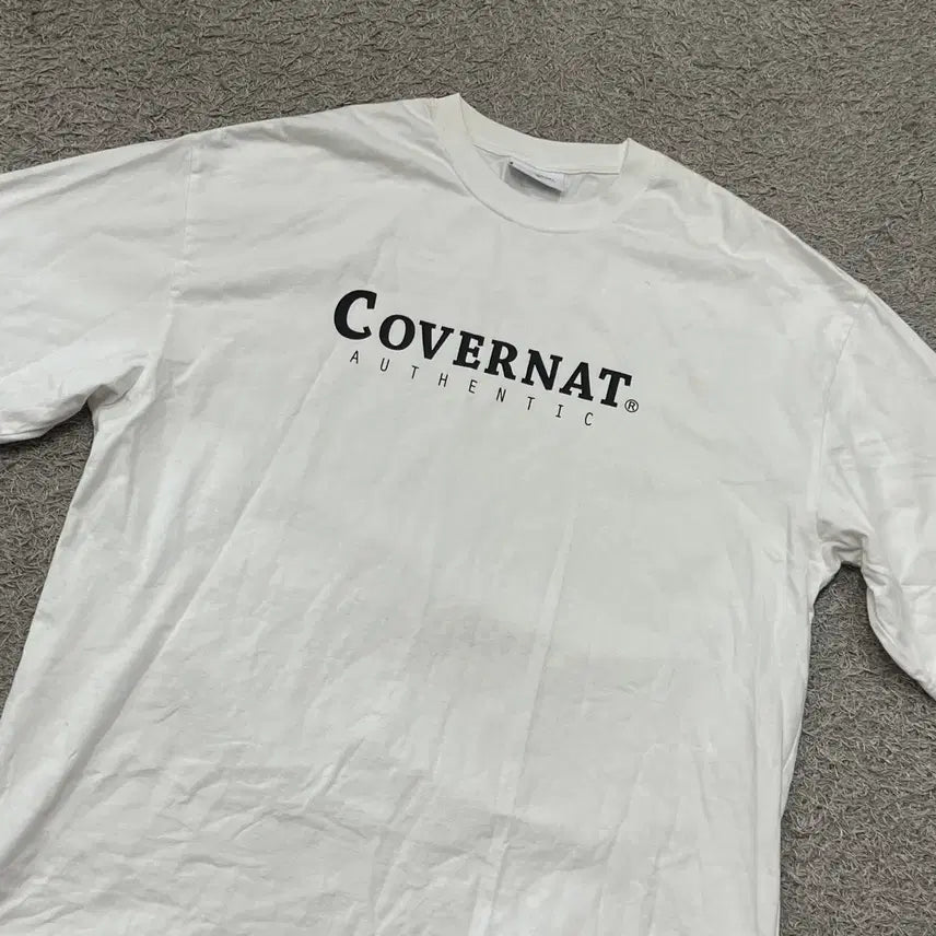 [BUNJANG] Covernat Short Sleeve T-Shirt Size 105 / [105] 커버낫 반팔티