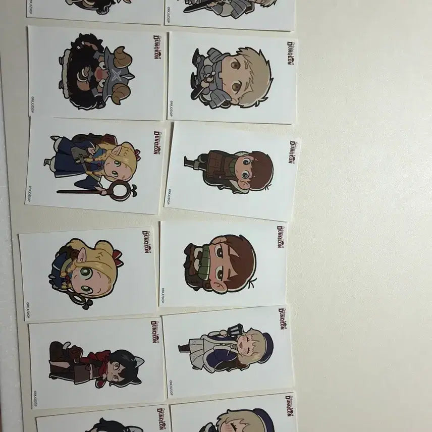 [BUNJANG] Dungeon Meshi Pop-up Sticker Set / 던전밥 팝업 스티커