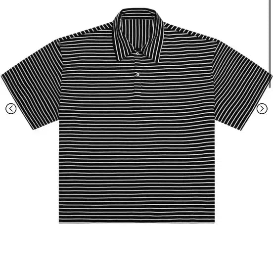 [BUNJANG] Kamien Black Stripe Polo / 카미엔 블랙 스트라이프 폴로 판매
