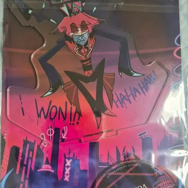 [BUNJANG] Hazbin Hotel Vox & Alastor Winter Acrylic Stand / 해즈빈호텔 복스&알래스터 윈 아크릴 스탠드