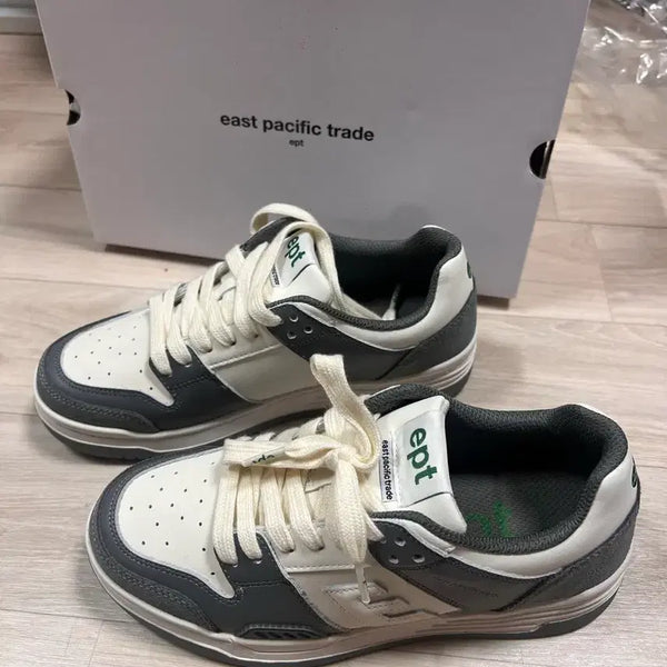 [BUNJANG] EPT PRIME (GREY/OFF WHITE) Sneakers - Size 235 / 이피티 EPT PRIME (GREY/OFF WHITE) 신발 235 (원가 15만9천원)