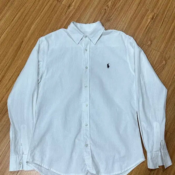 [BUNJANG] Polo Ralph Lauren Classic Fit Women's White Shirt / 여자 폴로 랄프로렌셔츠 클래식핏 화이트