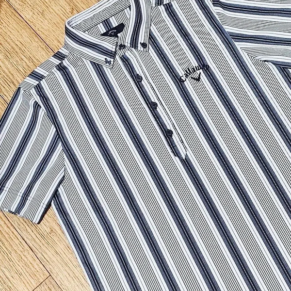 [BUNJANG] Callaway Golf Short Sleeve Polo Shirt (M/95) / (새상품/M)캘러웨이 골프 반팔 카라티 95 말본 타이틀리스트 파리게이츠