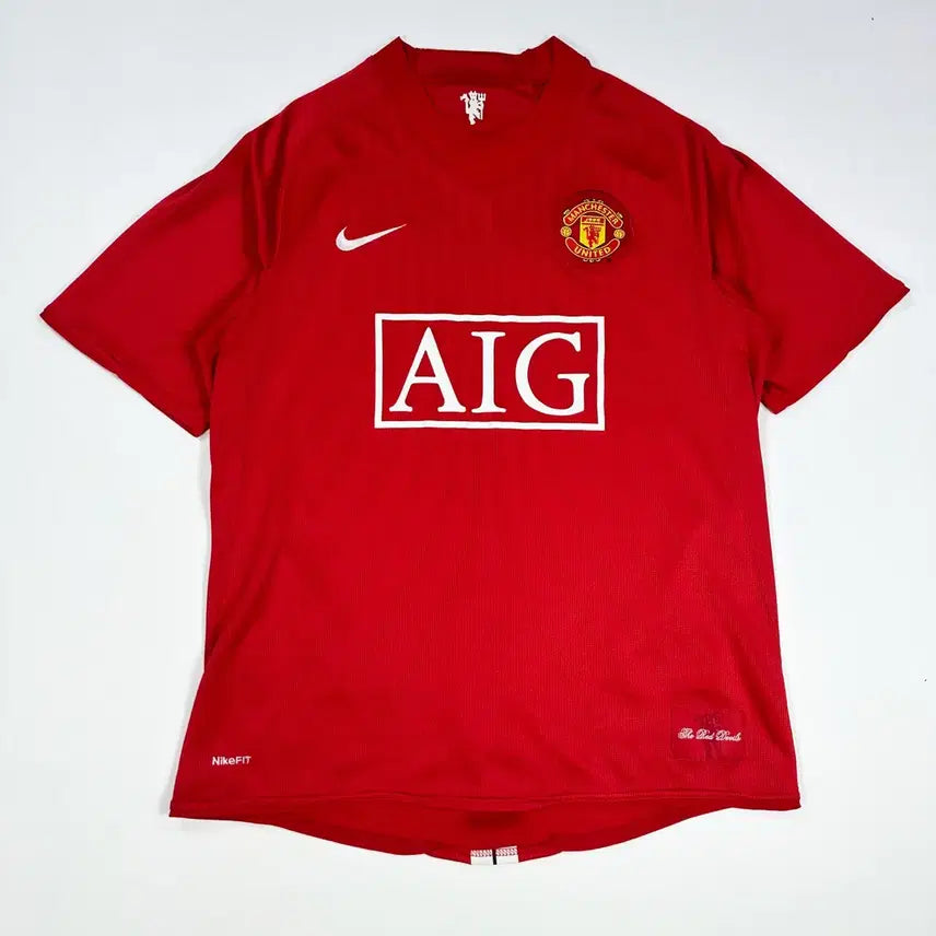 [BUNJANG] Nike Manchester United 07-09 Jersey (M) / (M) 나이키 맨유 07-09 유니폼 노마킹