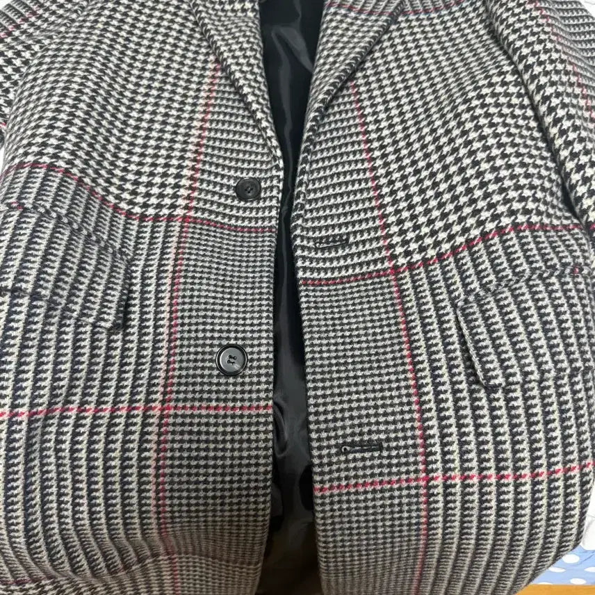 [BUNJANG] Kinloch Anderson Tweed Pattern Checkered Coat / Kinloch Anderson