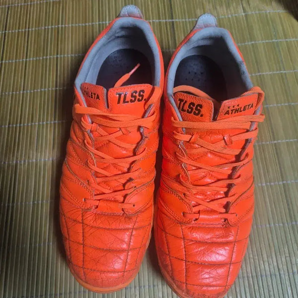 [BUNJANG] Athleta C001 TLSS Futsal Shoes Full Kangaroo Leather Size 265 / 아슬레타 c001 tlss 풋살화 265  (풀캥거루가죽)