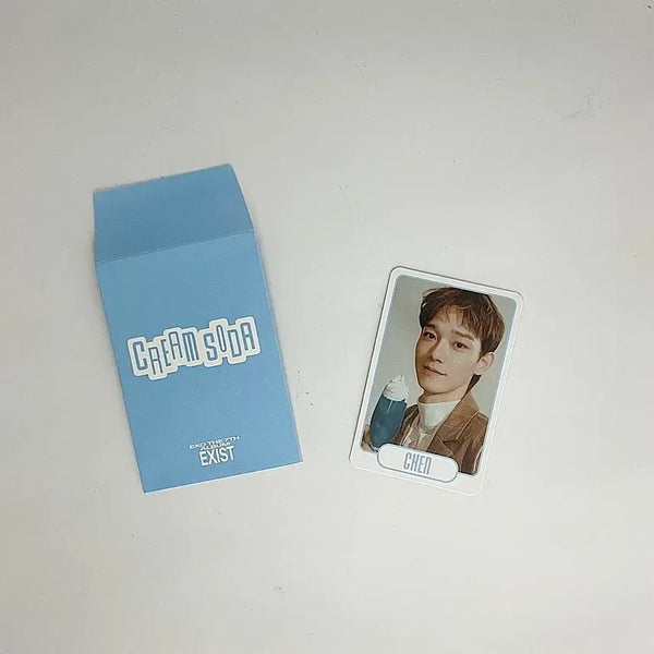 [BUNJANG] EXO CHEN EXIST EXOcial Club CREAM SODA Photocard B_2 / 엑소 첸 이그지스트 엑소셜클럽 크림소다 포토카드 포카 B_2 EXO CHEN EXIST EXOcial Club CREAM SODA PHOTOCARD B_2