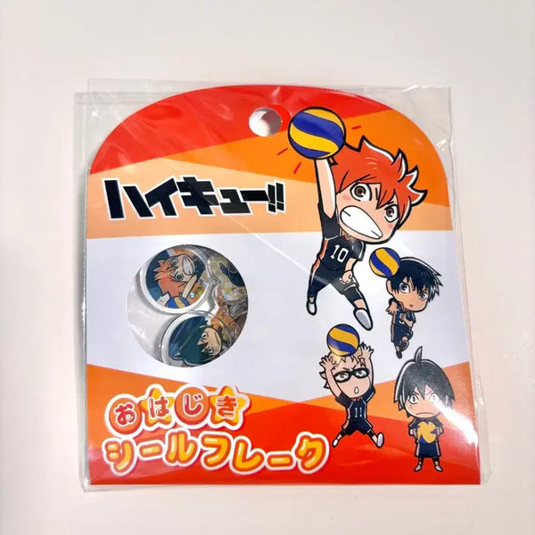 [BUNJANG] Haikyu!! Glass Sticker Karasuno / 하이큐 유리알 스티커