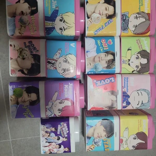 [BUNJANG] BTS Baskin Robbins Collaboration Block Pack Set / 방탄 배라 콜라보 블록팩