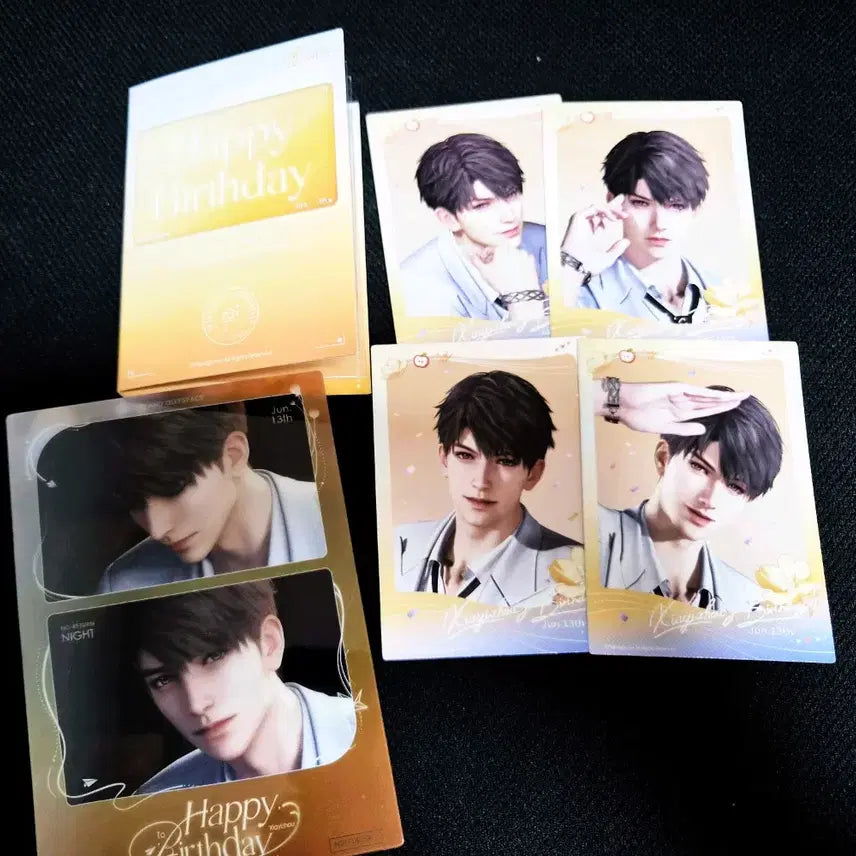 [BUNJANG] Howooz Birthday Polaroid Photocard Lucky Draw Love & Deep Space / 하우주 생일 폴라로이드 포카 특전 럽딥 러브앤딥스페이스 판매