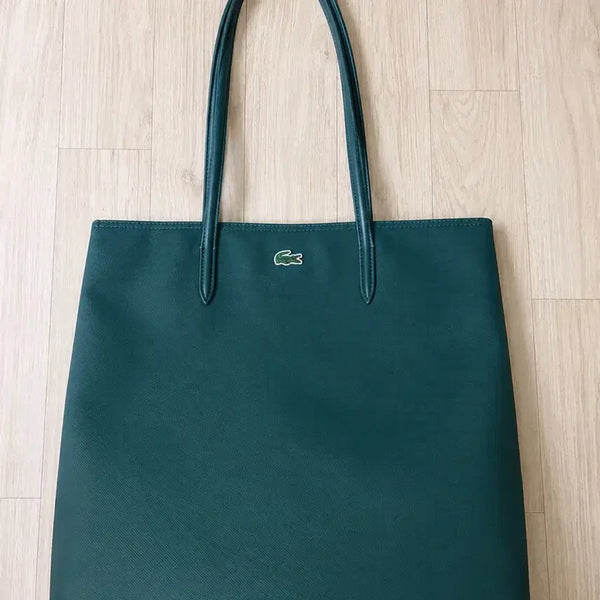 [BUNJANG] Lacoste Green Shopper Shoulder Bag / 그린) 하루가격다운) 라코스떼 쇼퍼백숄더백