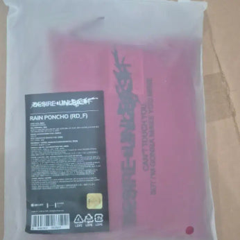 [BUNJANG] ENHYPEN Concert Raincoat Poncho Desire Unleash (Sealed) / [미개봉] 엔하이픈 콘서트 우비 판초 굿즈 desire unleash
