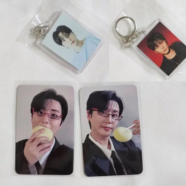 [BUNJANG] DAY6 Young K "AnkyangMandu" Keychain Set / 데이식스 영기스트 무신사 안경만두 키링 영케이