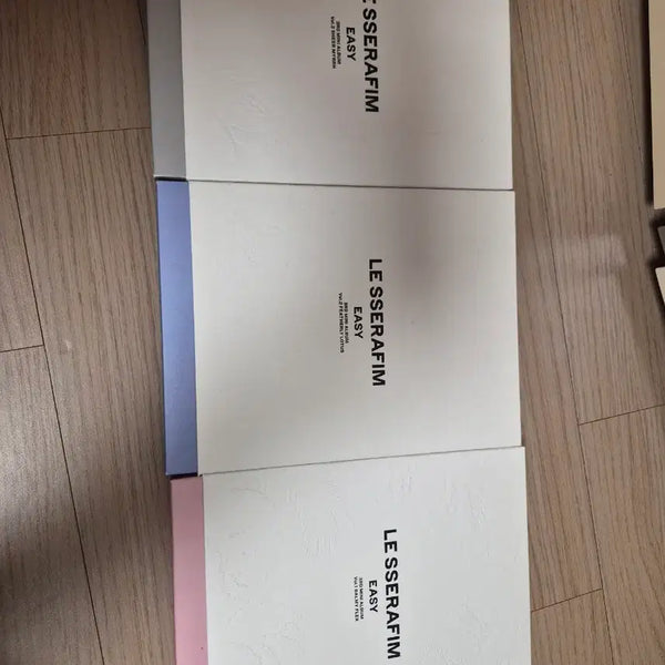 [BUNJANG] LE SSERAFIM LE SSERAFIM EASY 3rd Mini Album Set / 르세라핌 LE SSERAFIM EASY 3집 미니 앨범 3종