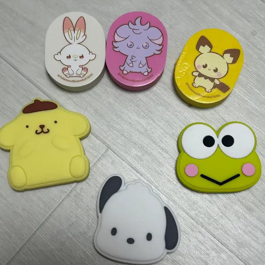 [BUNJANG] Sanrio Pokemon Eraser / 산리오 포켓몬 지우개