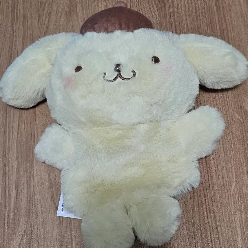 [BUNJANG] Sanrio Pompompurin Hand Puppet Plush Toy / 산리오 핸드퍼펫 폼폼푸린 인형