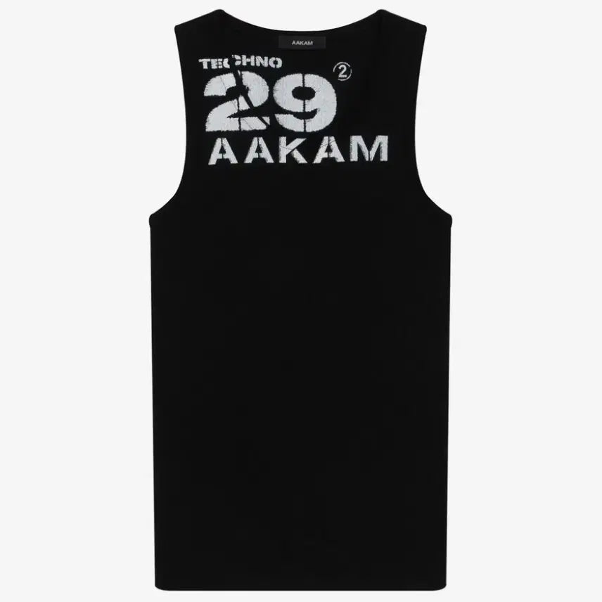 [BUNJANG] Arkham 29 Printed Sleeveless Black / 아캄 29 Printed Sleeveless 아캄 나시 블랙 나시 무신사