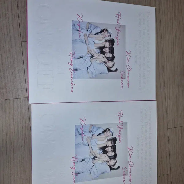 [BUNJANG] LE SSERAFIM ON-OFF Album / 르세라핌 ON-OFF 앨범