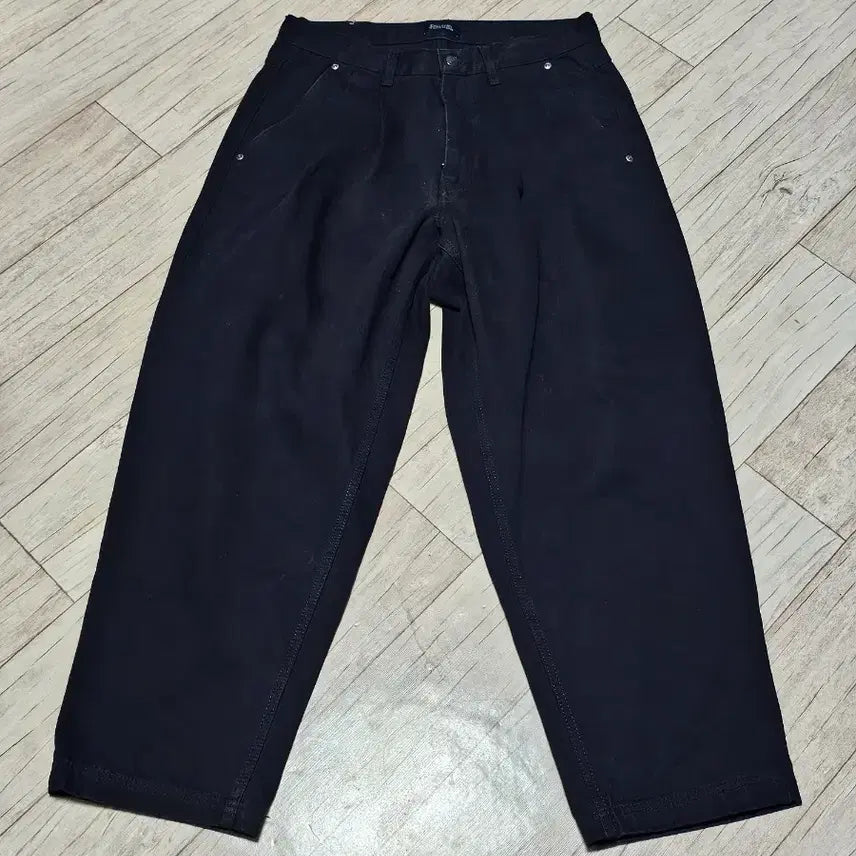 [BUNJANG] Covernat Semi Wide Pants Black L / 커버낫 세미 와이드 팬츠 블랙 L