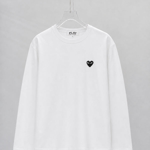 [BUNJANG] Comme des Garçons Black Wappen Round Long Sleeve T-Shirt Unisex / [새상품]꼼데가르송 블랙와펜 라운드 롱 슬리브티 남녀공용
