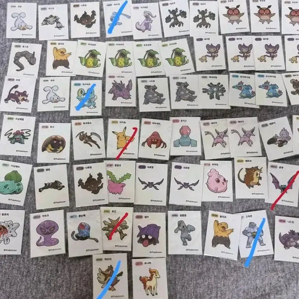 [BUNJANG] Pokemon Stickers for Sale or Trade / 포켓몬 띠부씰 판매나 교환 합니다