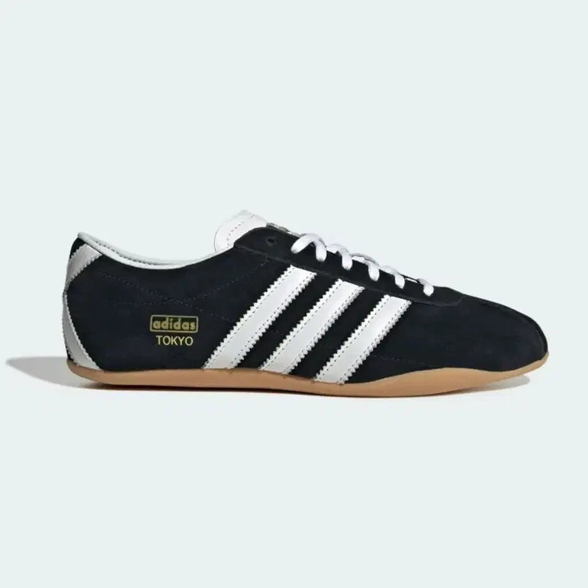 [BUNJANG] Adidas Tokyo Black Suede Sneakers / w290 ) 아디다스 도쿄 블랙