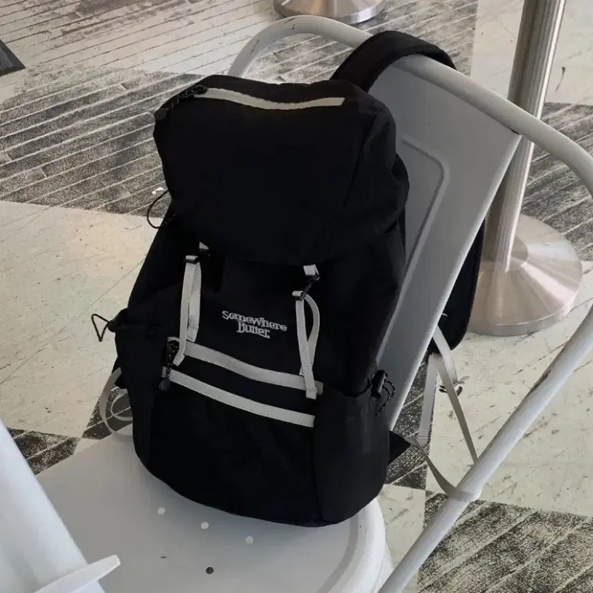 [BUNJANG] Somewhere Butter Tebby Backpack Black / 1회사용! 썸웨어버터 Tebby 백팩 블랙