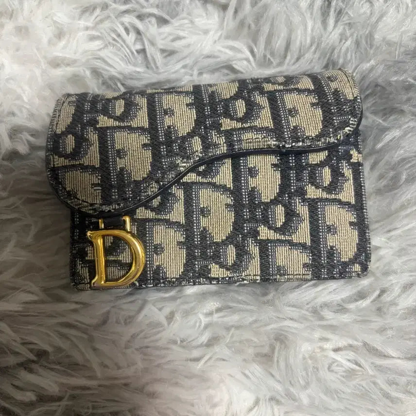 [BUNJANG] Dior Oblique Saddle Wallet / (정품) 디올 오블리크 새들 지갑