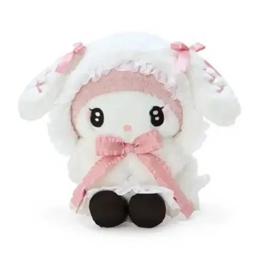 [BUNJANG] My Melody Medium Plush Doll (Dahlbam Merokuro Vol. 3) / [연휴할인] 달밤의 메로쿠로 3탄 마이멜로디 중형 누이구루미 인형
