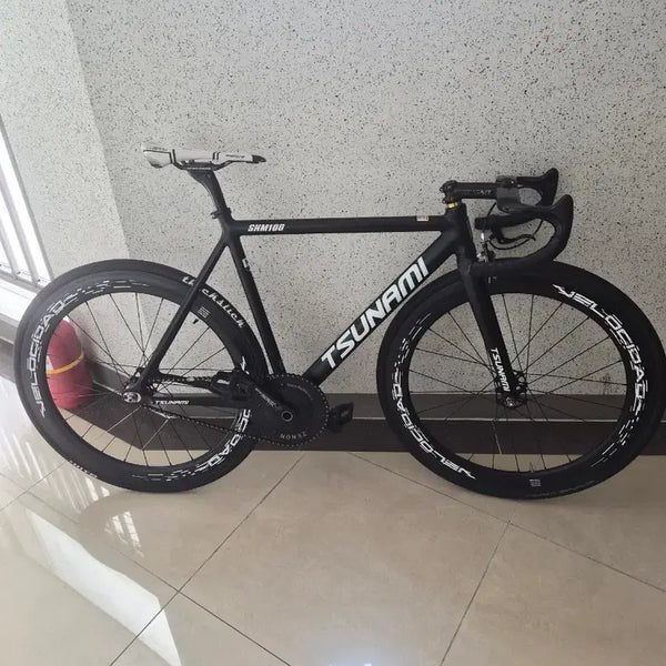 [BUNJANG] Tsunami Pixie SNM100 Bicycle - Black / 쓰나미 픽시 자전거 SNM100 블랙