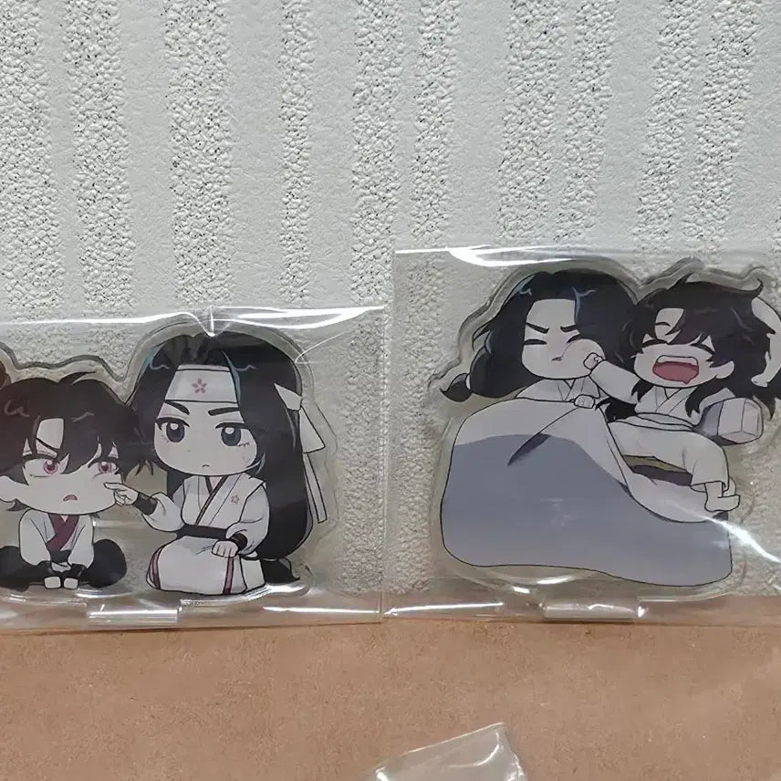 [BUNJANG] Hwasan Gwihwan Baek Cheon & Cheong Myeong Acrylic Stand Set / 화산귀환 백천청명 백청 아크릴 스탠드 일괄