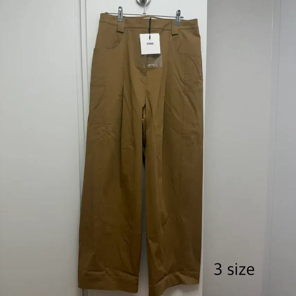 [BUNJANG] ETHOS Cargo Pants Brown Size 3 / ETHOS 카고 바지 브라운 3사이즈